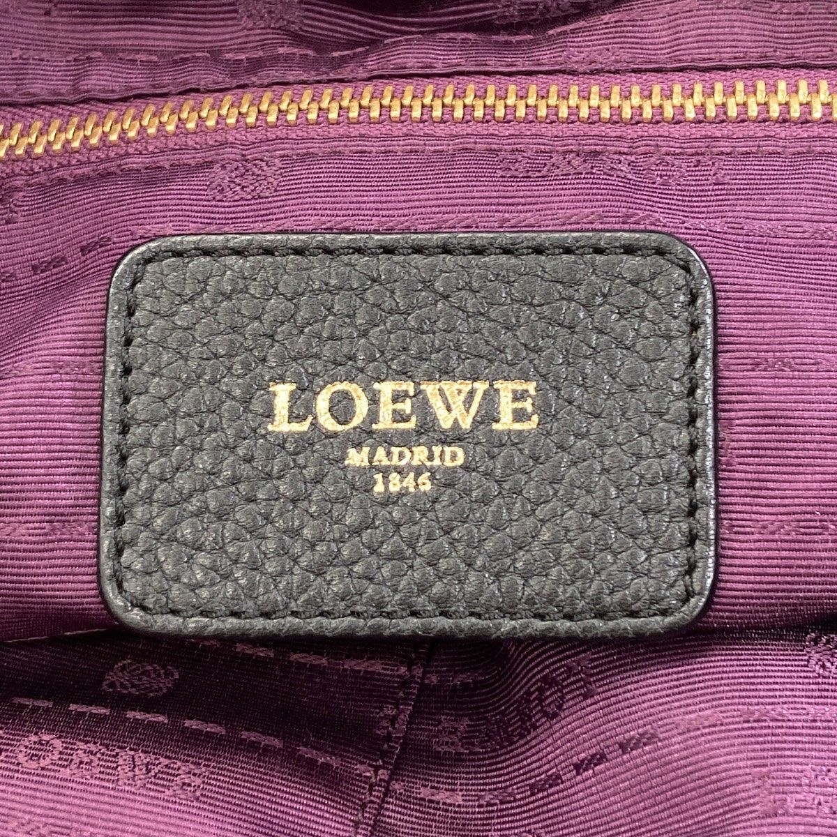 Loewe Karie Cadena Motif Tote Bag Calfskin — view 6