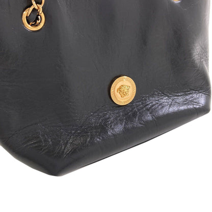 Versace Medusa Logo Tote Bag Calfskin — view 8