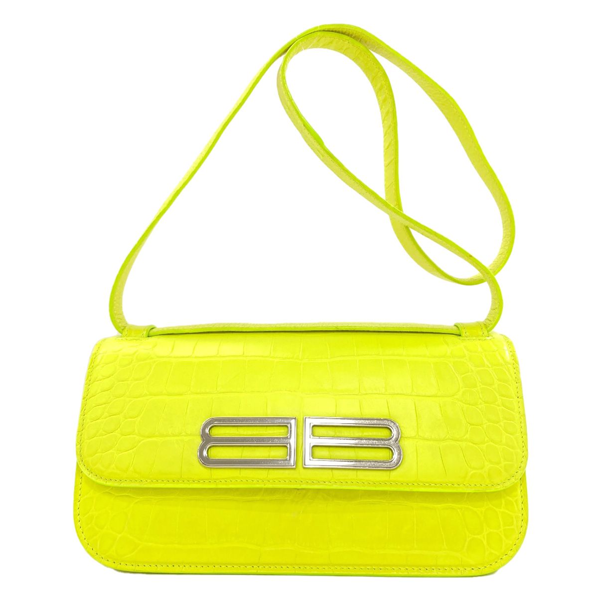 Balenciaga Gossip Shoulder Bag Leather