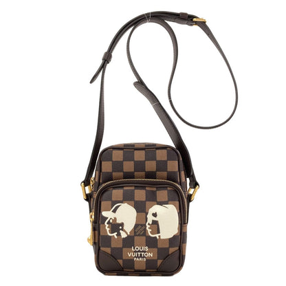 Louis Vuitton Amazon Damier Friendship Shoulder Bag Canvas