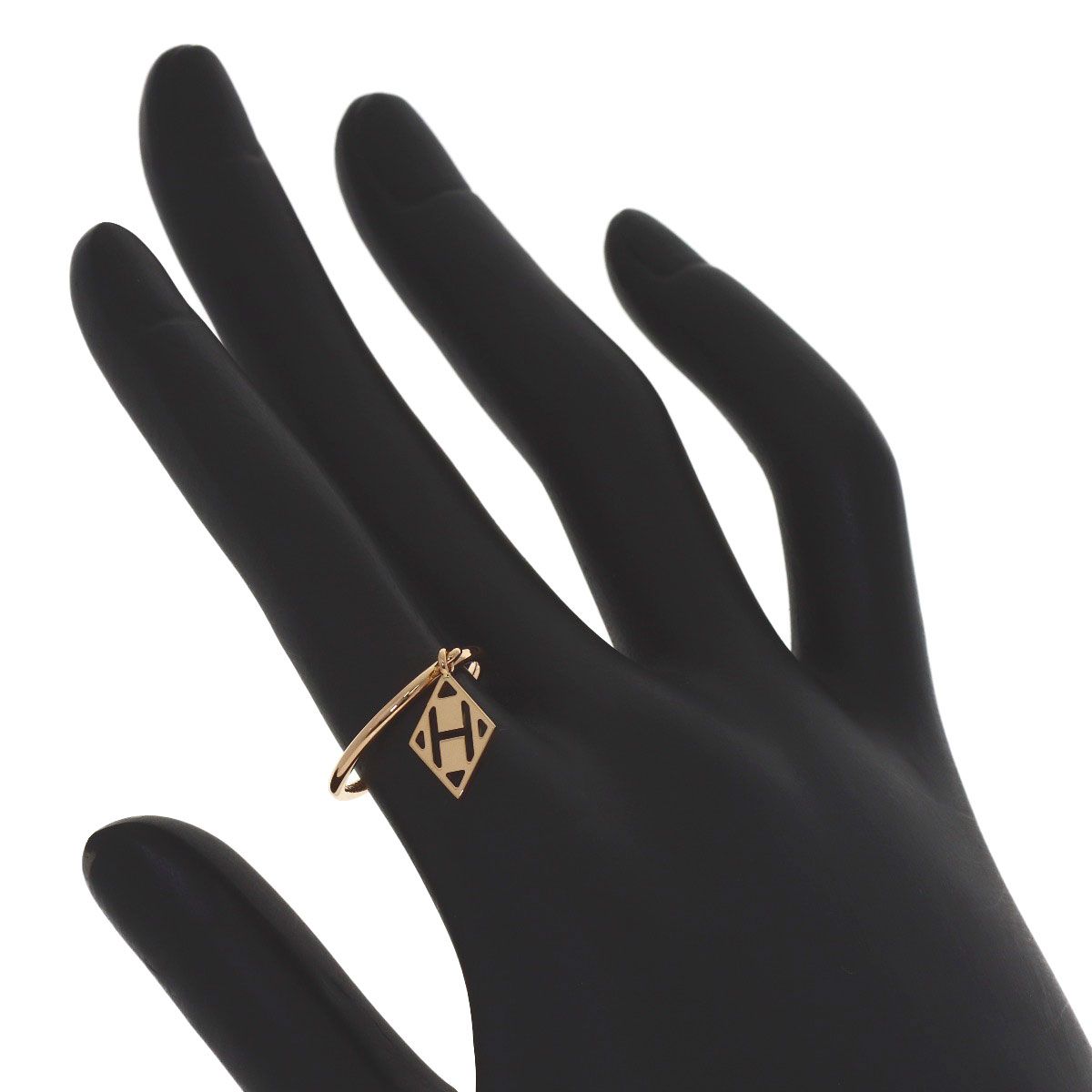 Hermes Gambade 51 Ring 18k Pink Gold — view 6