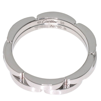 Cartier Maillon Panthere Row Diamond 55 Ring 18k White Gold — view 4