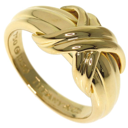 Tiffany & Co Signature Ring 18k Yellow Gold