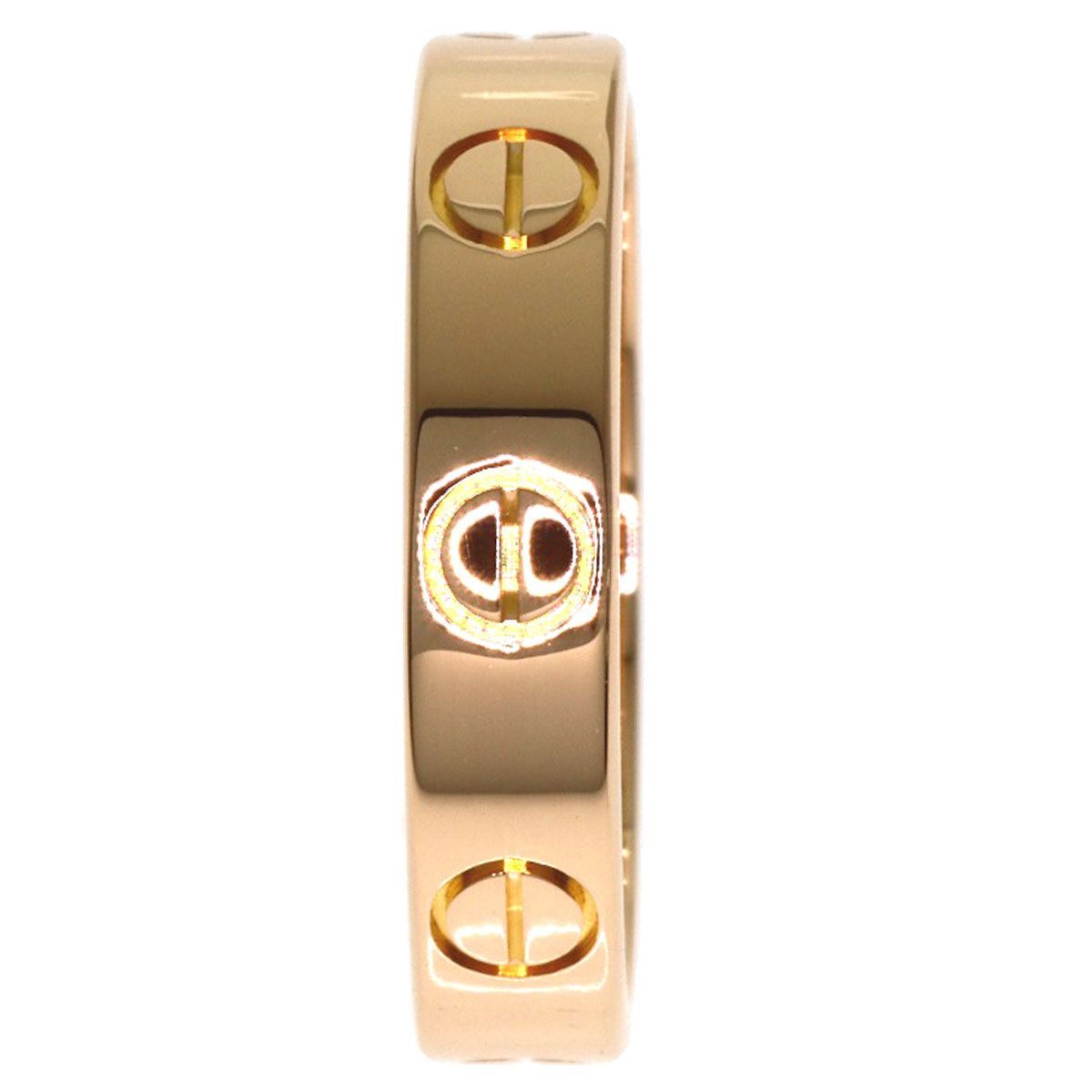 Cartier Mini Love Ring 48 18k Pink Gold — view 3