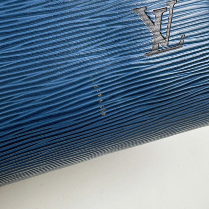 Louis Vuitton Speedy 25 Handbag Epi Toledo Blue — view 4