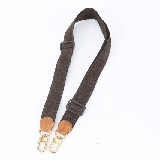 Louis Vuitton Bag Leather Canvas Shoulder Strap