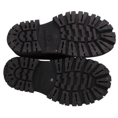 Balenciaga Tractor Tractorleather Loafers Shoes — view 3