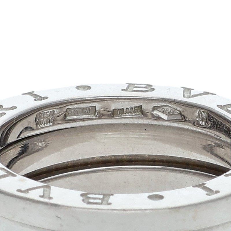 Bvlgari B.zero1 18k White Gold Ring — view 3