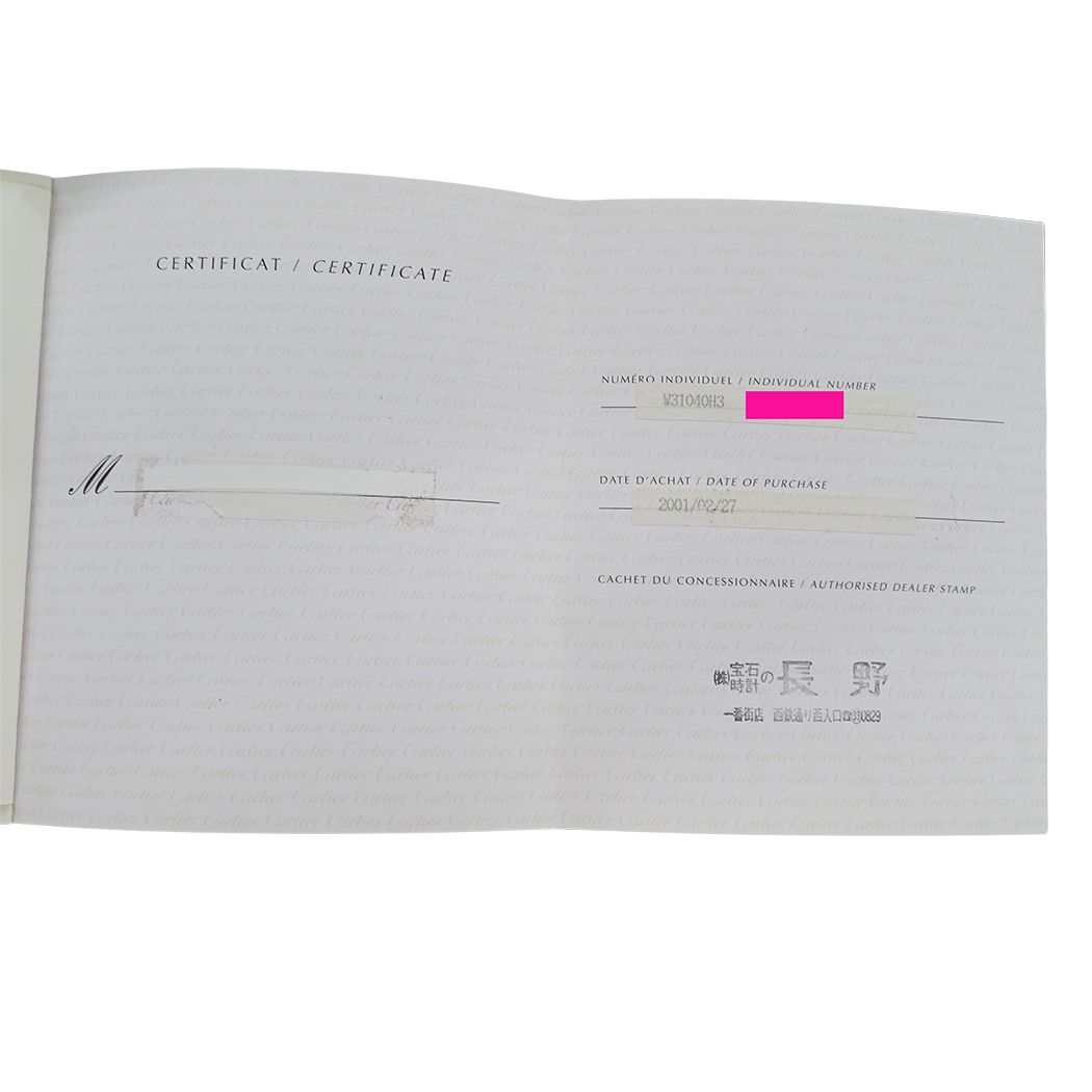 Cartier Watch Pasha Grid Date Automatic Stainless Steel Silver Back Sketch — view 8