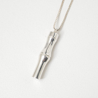 Gucci Necklace Bamboo 925 Sterling Silver Venetian Chain RB — view 5