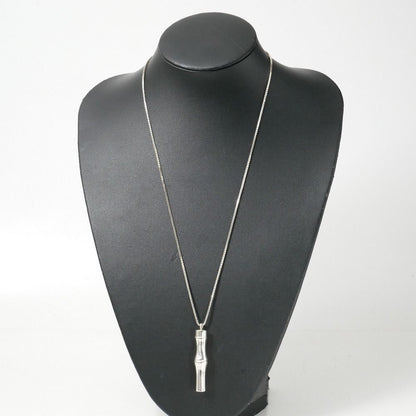 Gucci Necklace Bamboo 925 Sterling Silver Venetian Chain RB — view 2