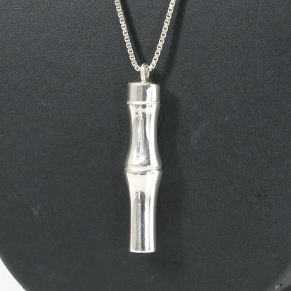 Gucci Necklace Bamboo 925 Sterling Silver Venetian Chain RB
