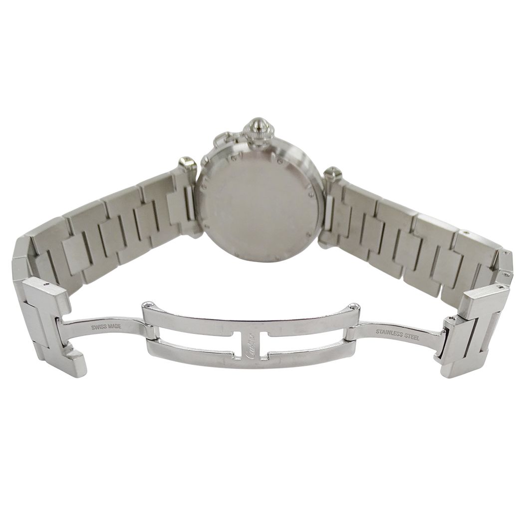 Cartier Watch Boys' Pasha C Big Date Automatic Stainless Steel Silver White — view 4