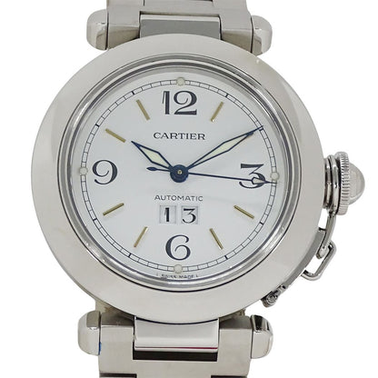 Cartier Watch Boys' Pasha C Big Date Automatic Stainless Steel Silver White — view 2