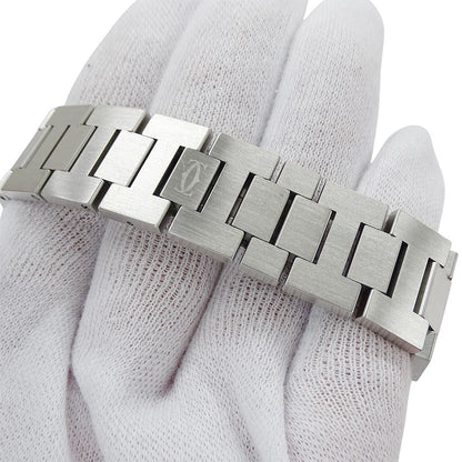 Cartier Watch Boys' Pasha C Big Date Automatic Stainless Steel Silver White — view 5