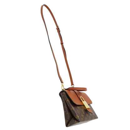 Louis Vuitton 2-Way Shoulder Bag Monogram Canvas Locky BB Brown Handle Small — view 5