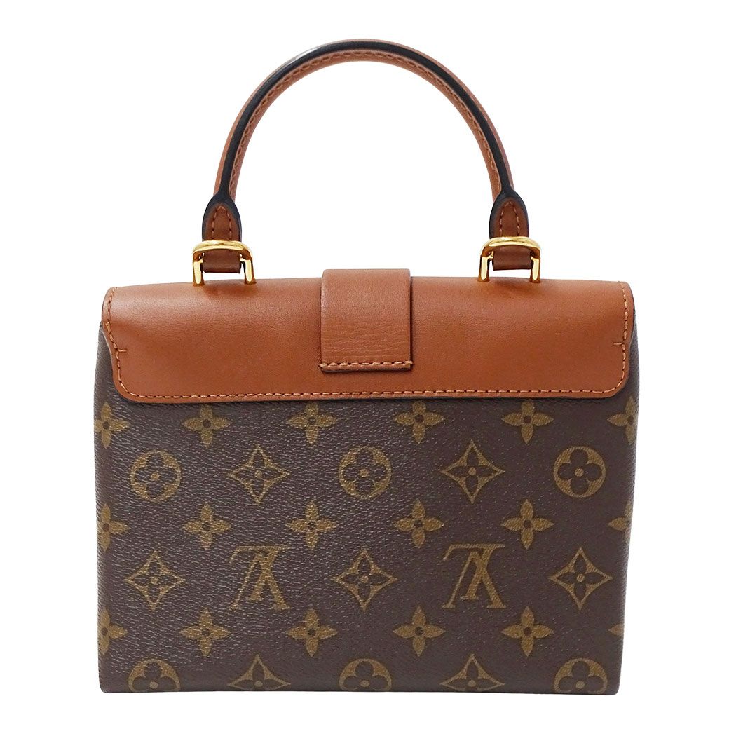 Louis Vuitton 2-Way Shoulder Bag Monogram Canvas Locky BB Brown Handle Small — view 2