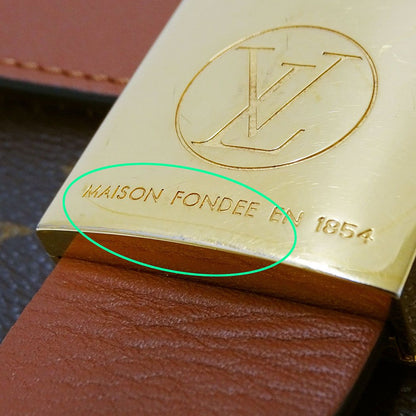Louis Vuitton 2-Way Shoulder Bag Monogram Canvas Locky BB Brown Handle Small — view 8