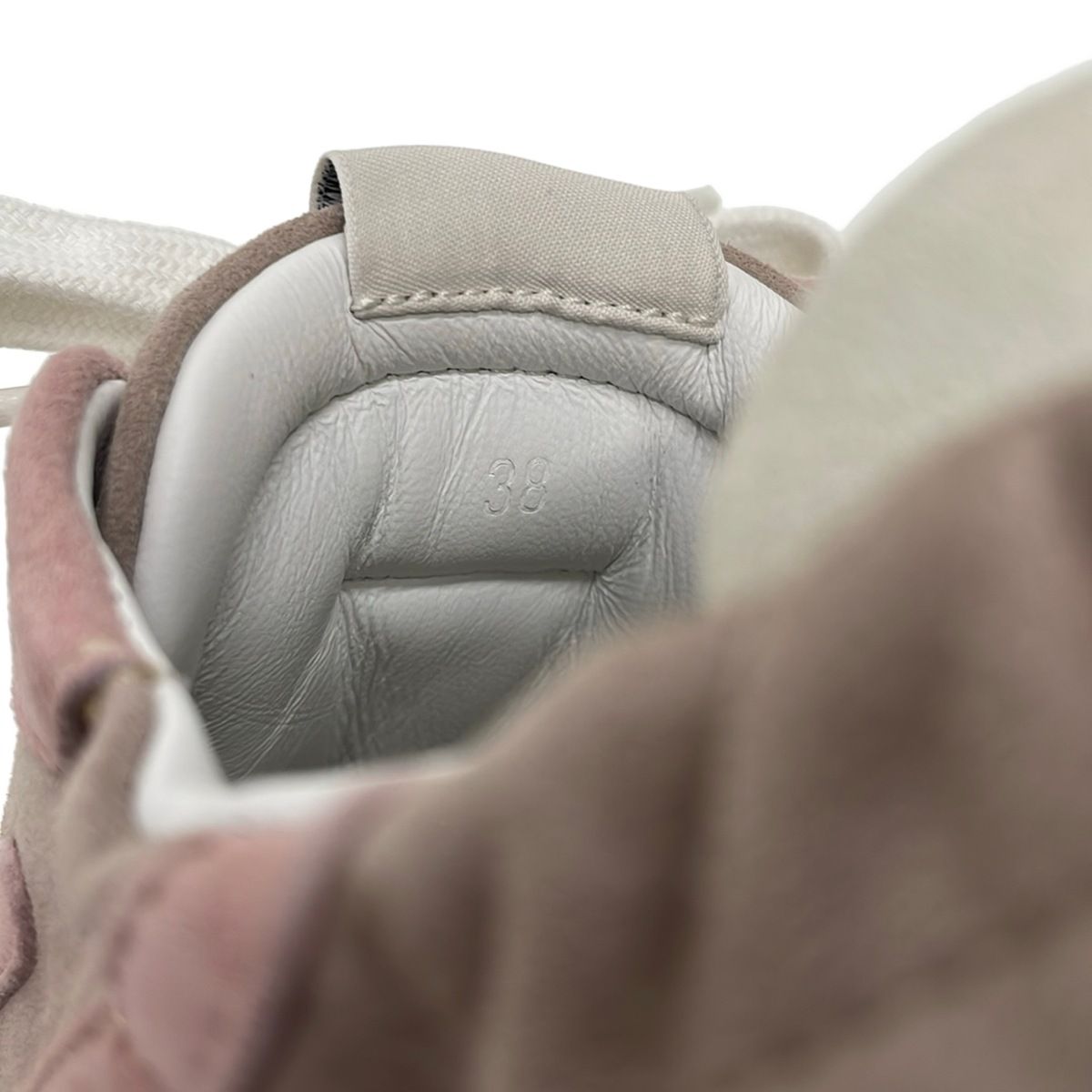 Hermes Sneakers Jet Gray Beige Pink — view 7