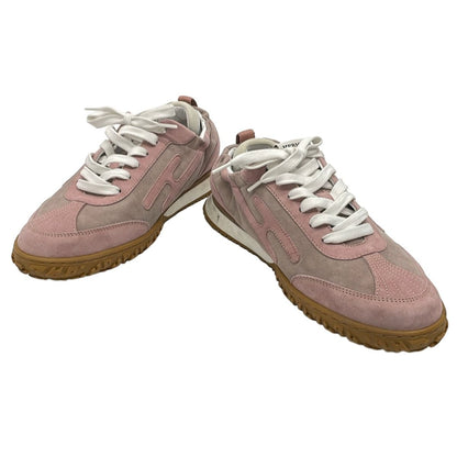 Hermes Sneakers Jet Gray Beige Pink — view 2