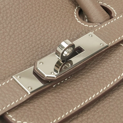 Hermes Birkin 35 Tote Bag Togo Etoupe Gray Silver — view 7
