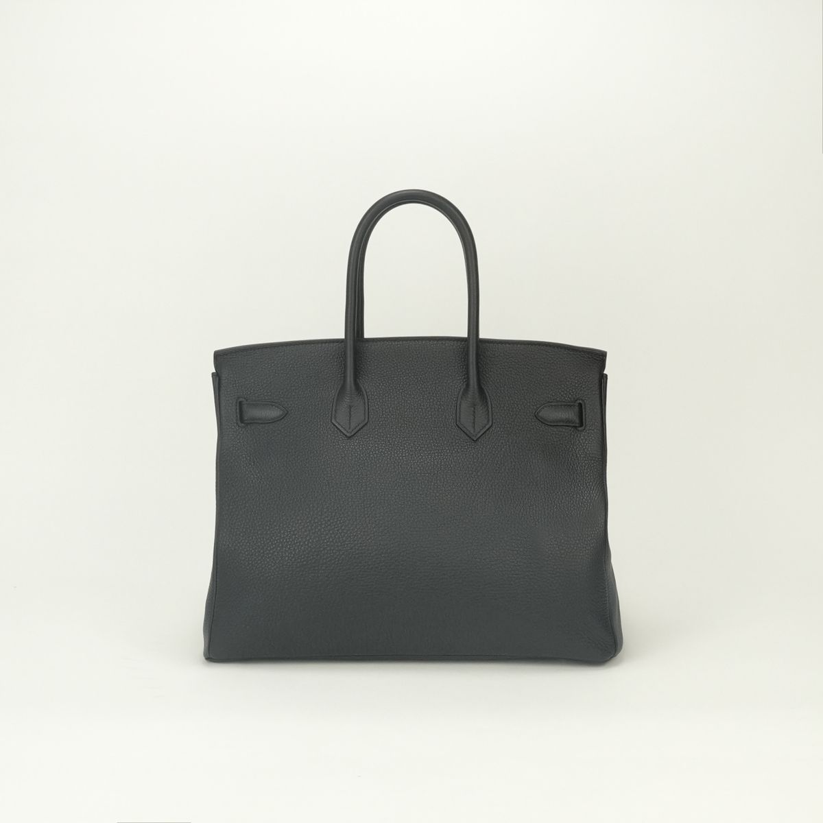 Hermes Birkin 35 Tote Bag Togo Noir Black Gold — view 3