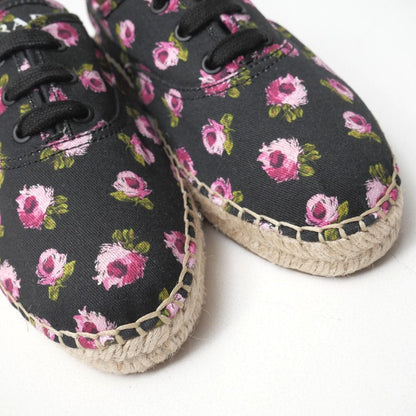 Prada Sneakers Flower Espadrilles Lace-up — view 4