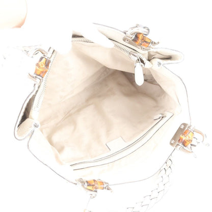 Gucci Bamboo Leather Tote Bag Shoulder — view 7