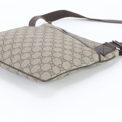 Gucci GG Supreme Leather Shoulder Bag Crossbody Messenger Business — view 4