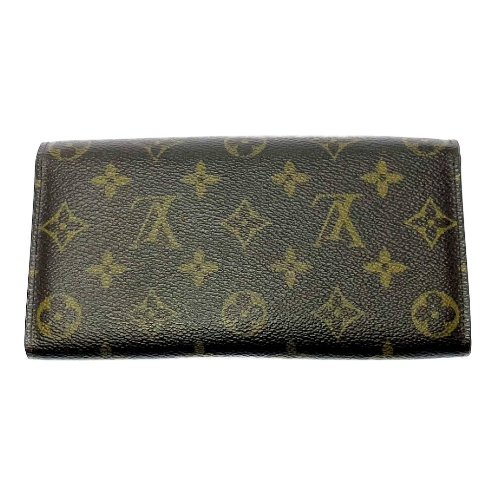 Louis Vuitton Monogram Portefeuille Sarah Wallet Brown — view 4