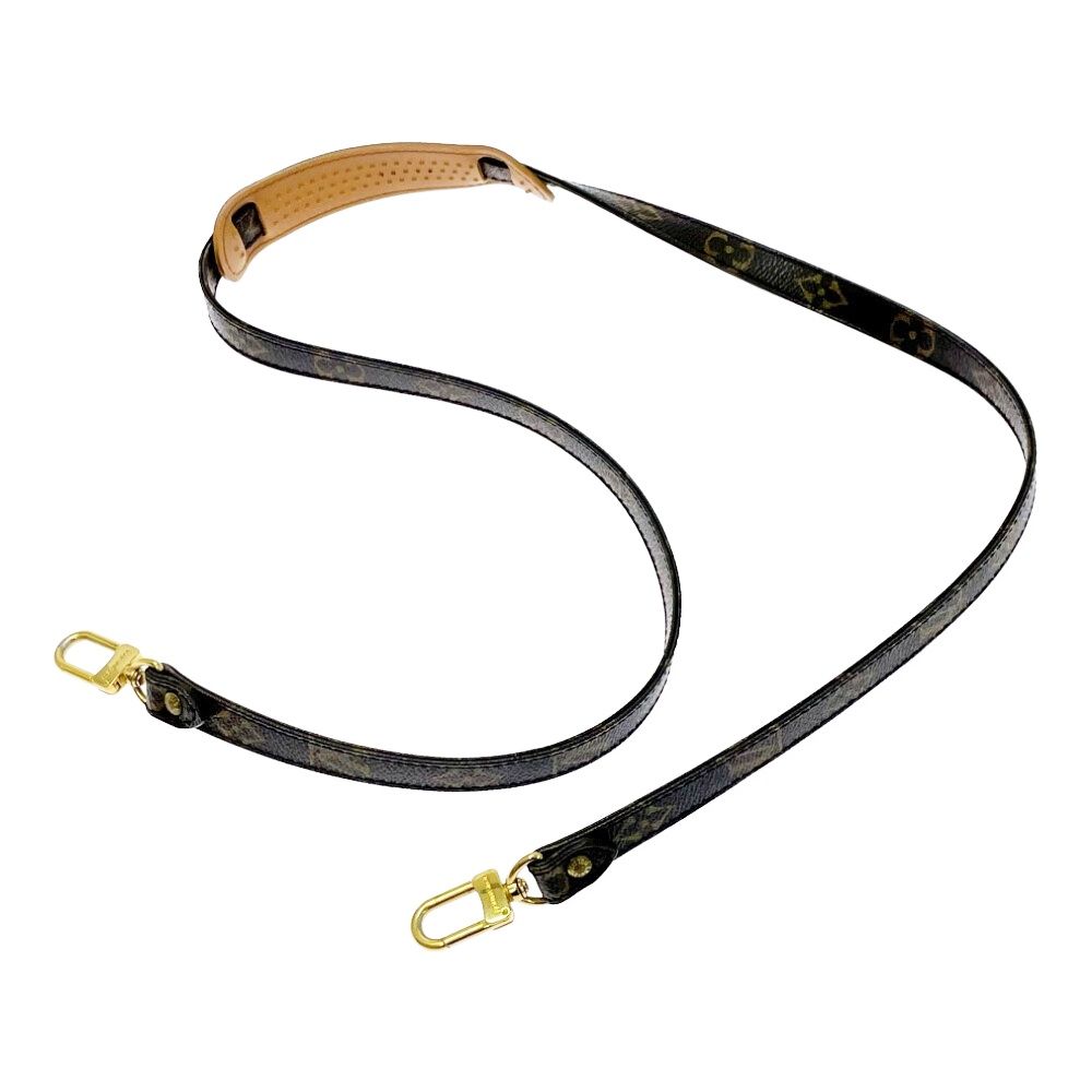 Louis Vuitton Shoulder Strap Brown for Monogram Bag