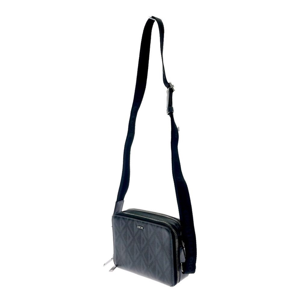 Dior CD Diamond Shoulder Bag Black — view 3