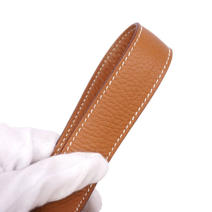 Hermes Handbag Picotin Lock PM Taurillon Clemence Gold — view 7