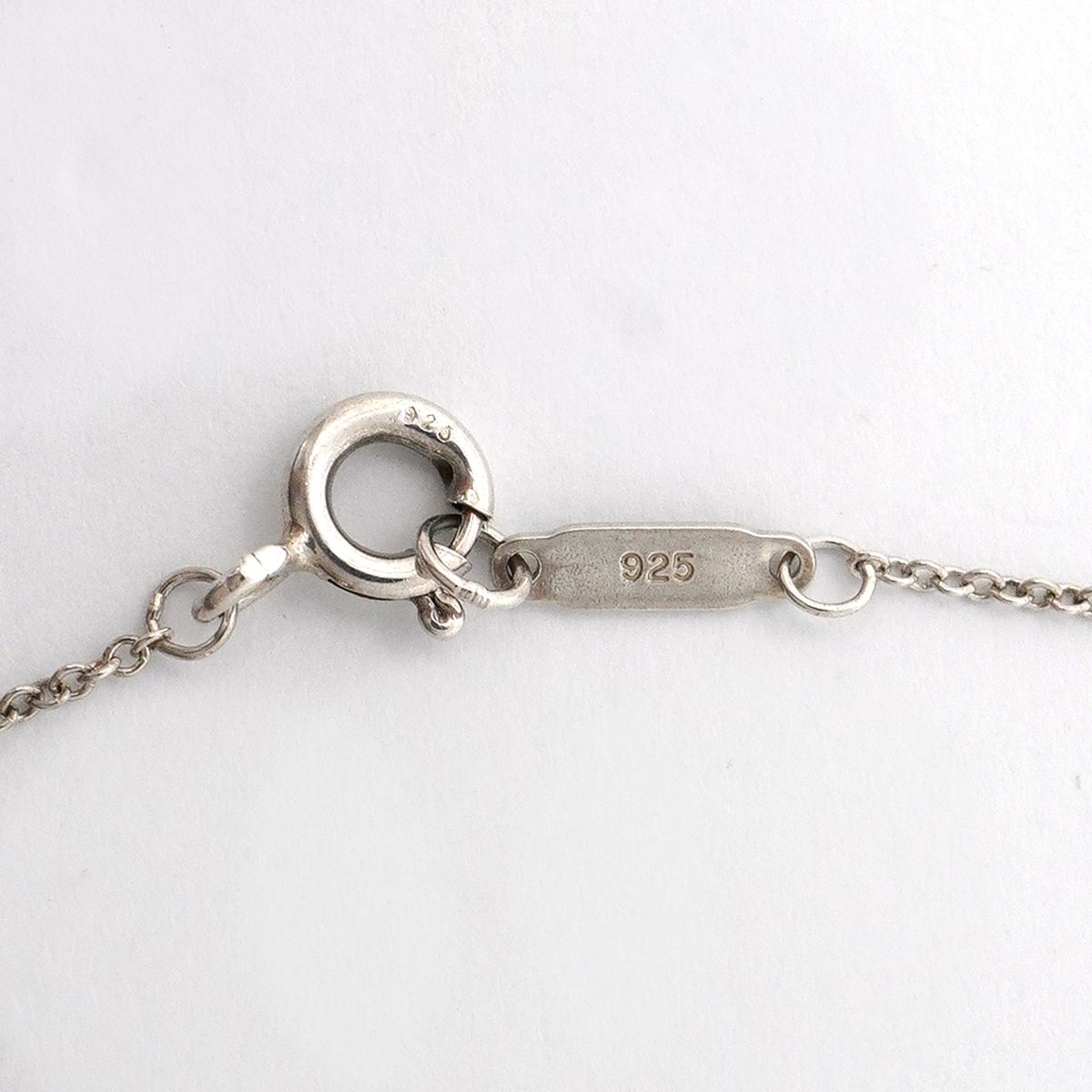 Tiffany & Co Necklace Stencil Heart 925 Sterling Silver — view 5