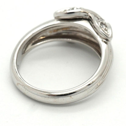 Tiffany & Co Ring Signature 18k White Gold Diamond — view 8