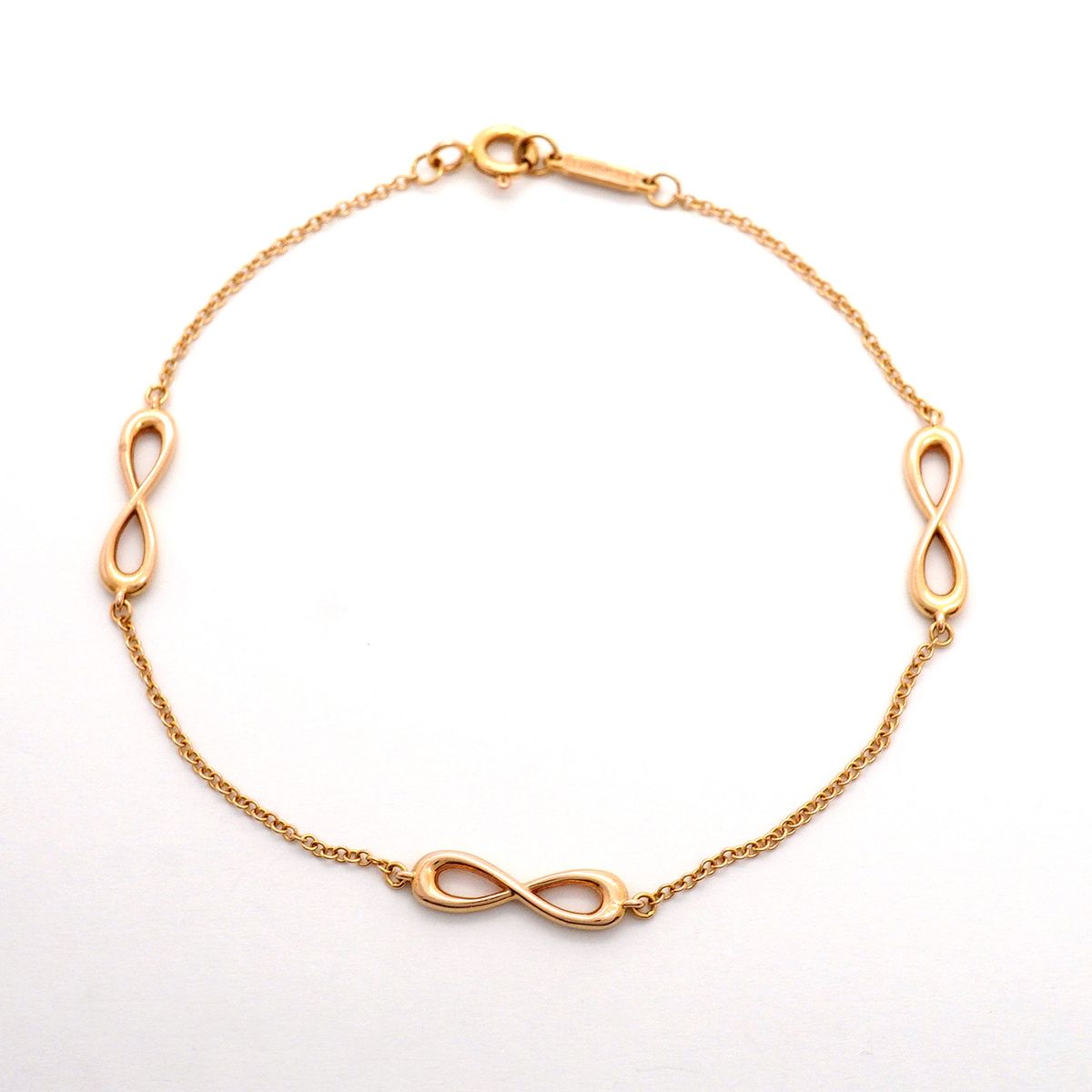 Tiffany & Co Bracelet Infinity Dress 18k Pink Gold — view 3