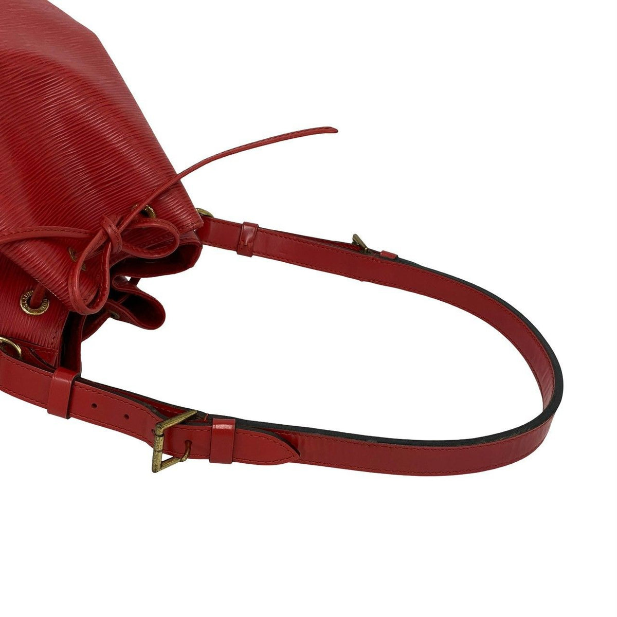 Louis Vuitton Vintage Petit Noe Epi Leather Drawstring Shoulder Bag Castilian — view 4