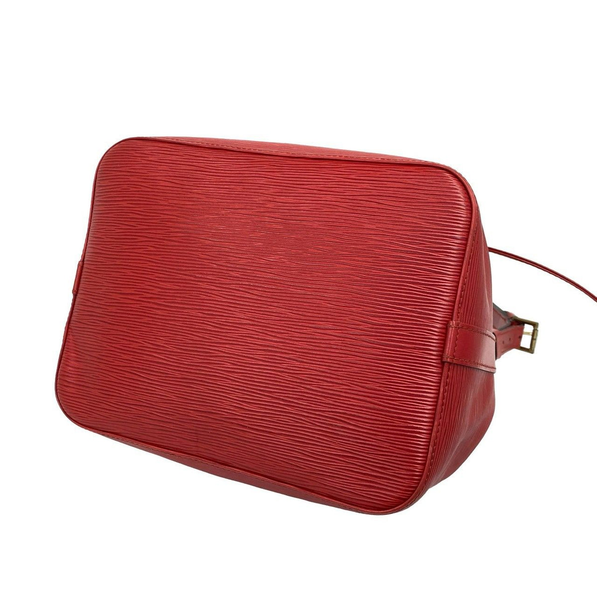 Louis Vuitton Vintage Petit Noe Epi Leather Drawstring Shoulder Bag Castilian — view 8