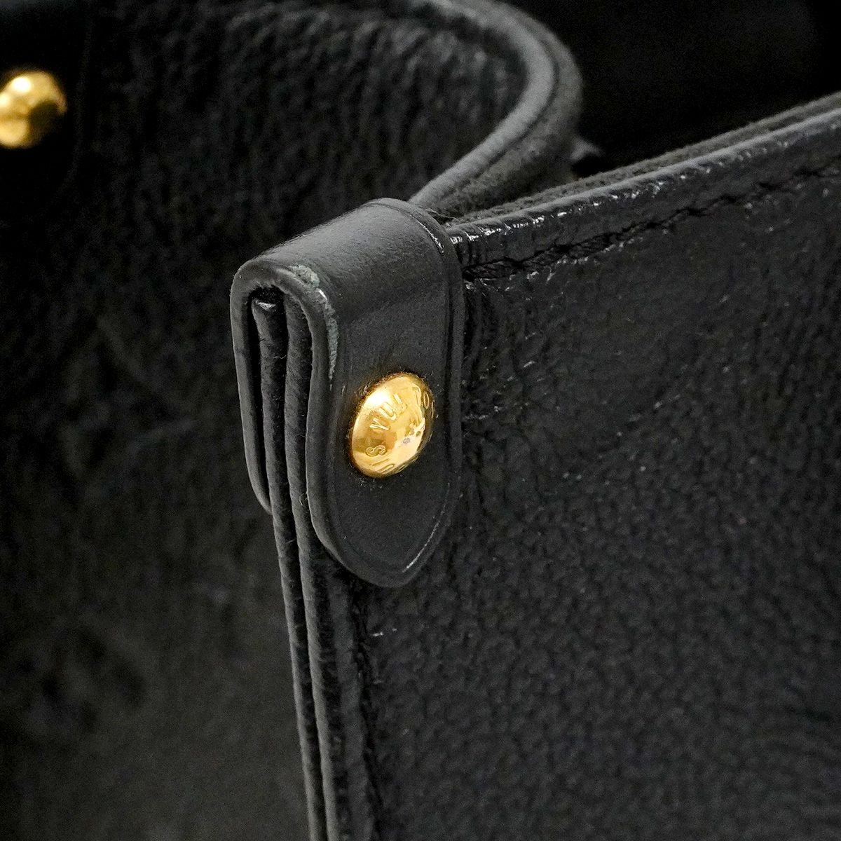 Louis Vuitton Handbag Monogram Empreinte On The Go PM Noir 2-Way Bag — view 6