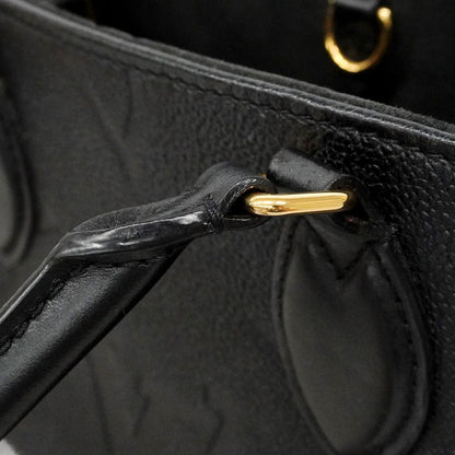 Louis Vuitton Handbag Monogram Empreinte On The Go PM Noir 2-Way Bag — view 8