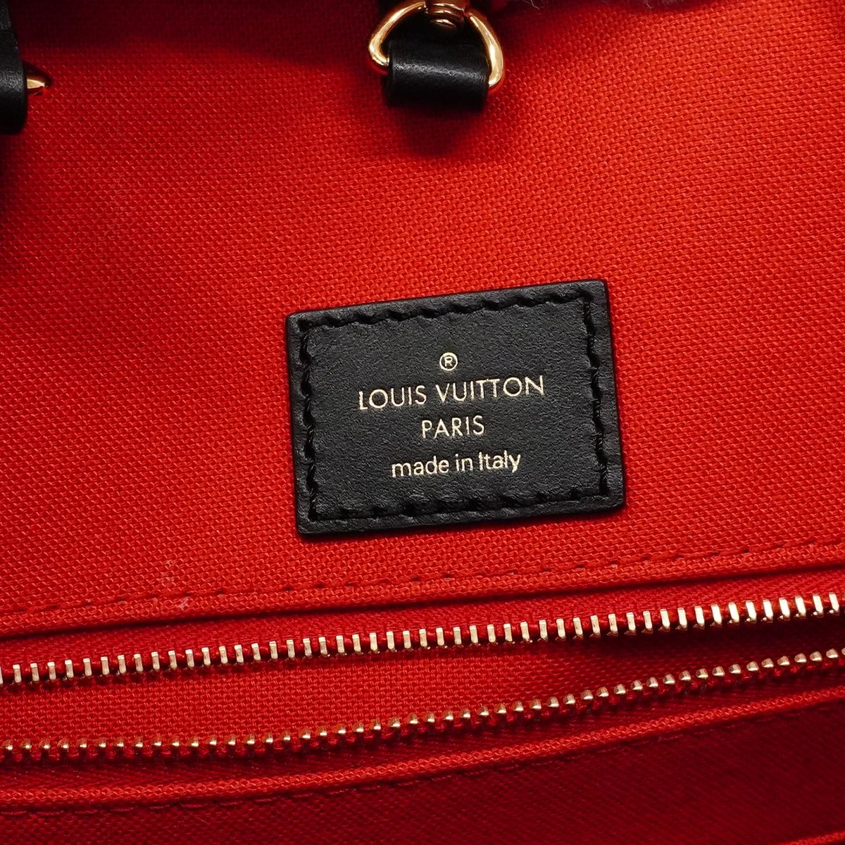 Louis Vuitton Tote Bag Monogram Giant Reverse On The Go MM Brown 2-Way — view 5
