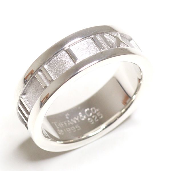 Tiffany & Co Atlas Ring Sterling Silver