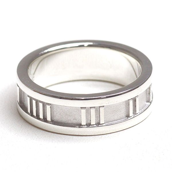 Tiffany & Co Atlas Ring Sterling Silver — view 2