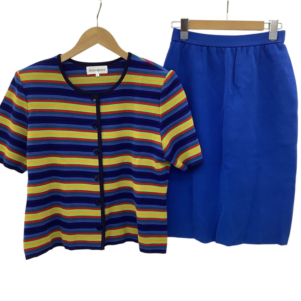 Saint Laurent Vintage Set Blue L