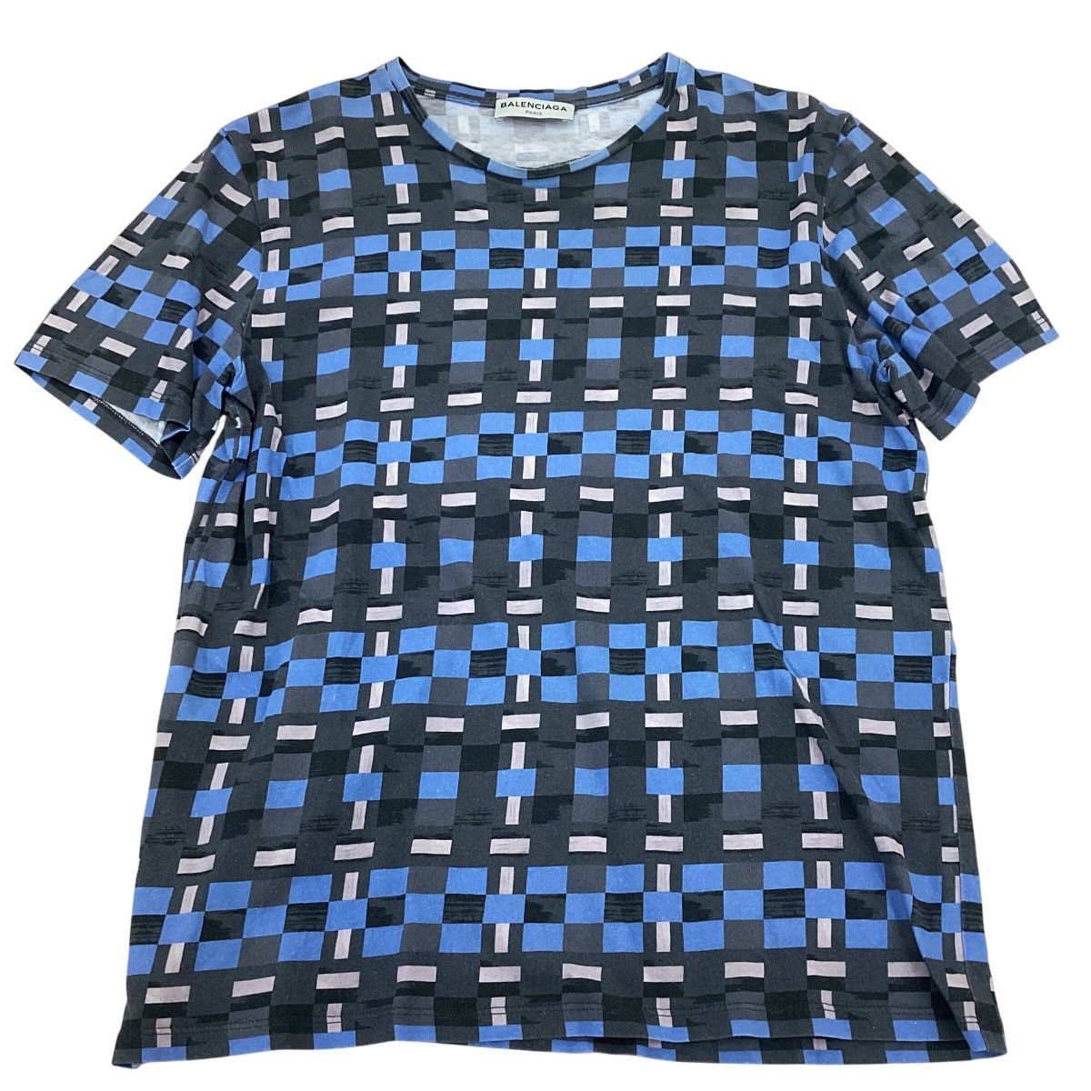 Balenciaga T-Shirt Gray Blue S