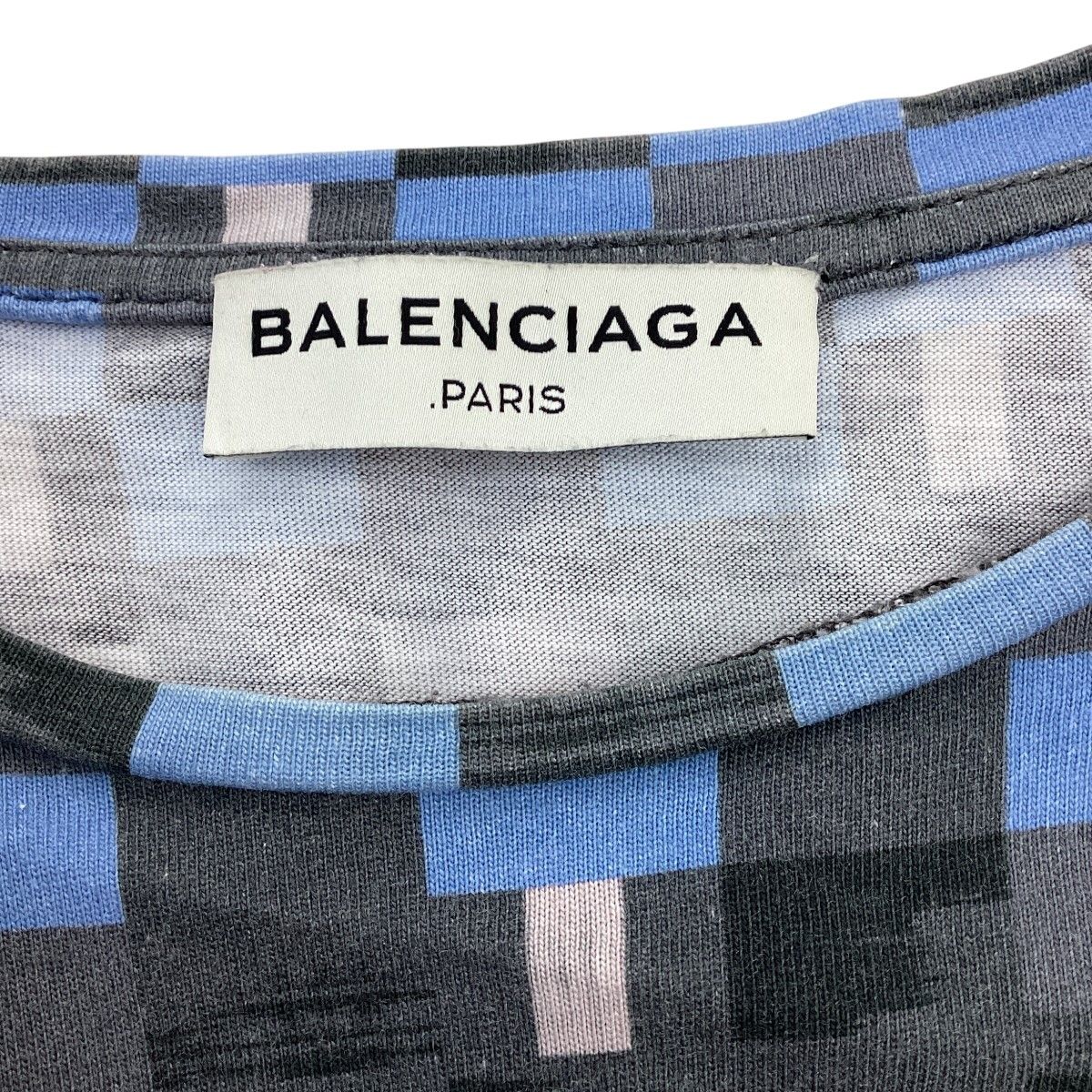 Balenciaga T-Shirt Gray Blue S — view 3