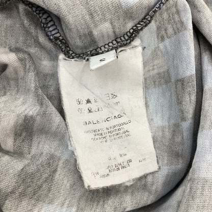 Balenciaga T-Shirt Gray Blue S — view 4