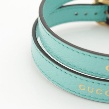 Gucci Leather Diana Handle Band Retainer Light Blue Shoulder Bag — view 5