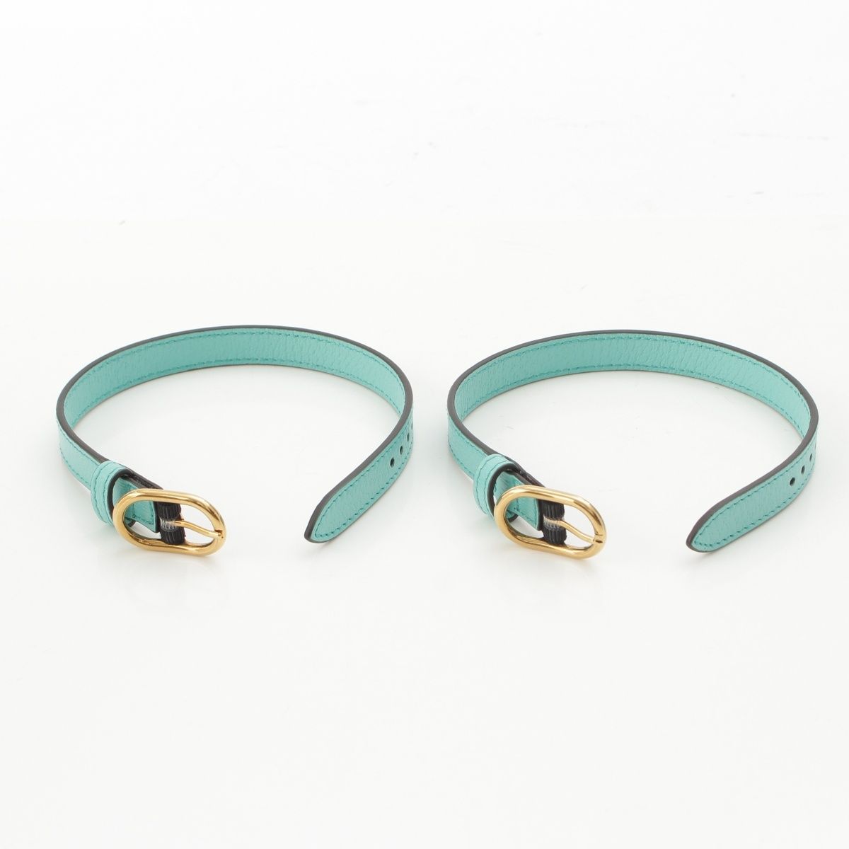 Gucci Leather Diana Handle Band Retainer Light Blue Shoulder Bag — view 2