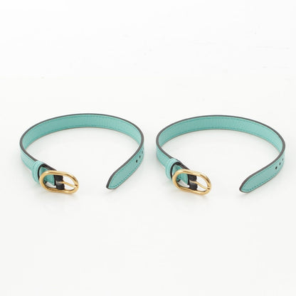 Gucci Leather Diana Handle Band Retainer Light Blue Shoulder Bag — view 2